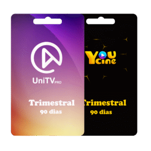 Unitv+YouCine Trimestral = 90 Dias